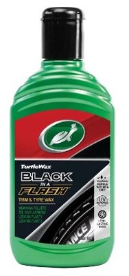 Поліроль гель для пластику Turtle Wax Black Flash, 300МЛ tw00006 фото