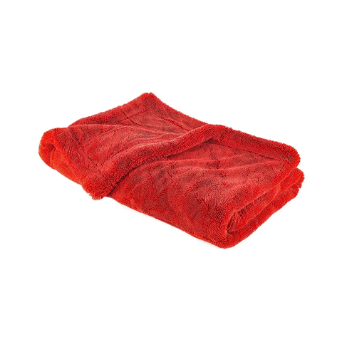 Рушник для сушіння авто Twisted Loop Red 1600gsm, 50*80см  фото