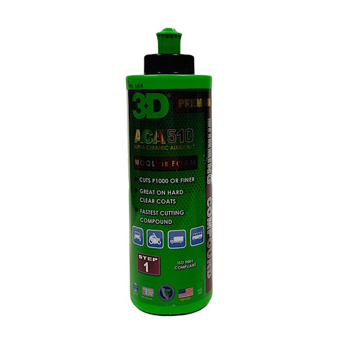Полірувальна паста 3D ACA510 Premium Rubbing Compound, 236мл  фото