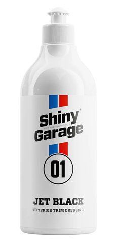 Засіб для догляду за пластиковими елементами Shiny Garage Jet Black Trim Restorer, 0.5л  фото