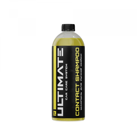 Нейтральний автошампунь-концентрат 1:100 для ручної мийки Ultimate Contact Shampoo (U-Wash Wh-2), 1л u0016 фото