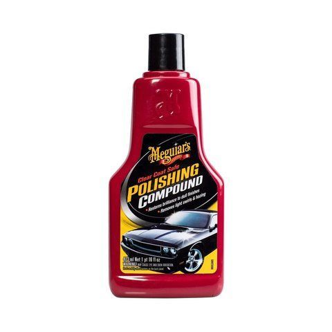 Автополіроль Meguiar's G18116 Clear Coat Safe Polishing Compound, 473 мл mg0015 фото